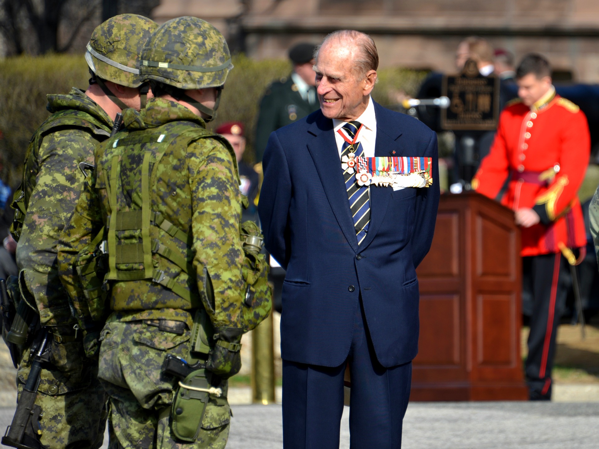 Le prince Philip en 2013. Creative Commons Attribution 2.0 Générique